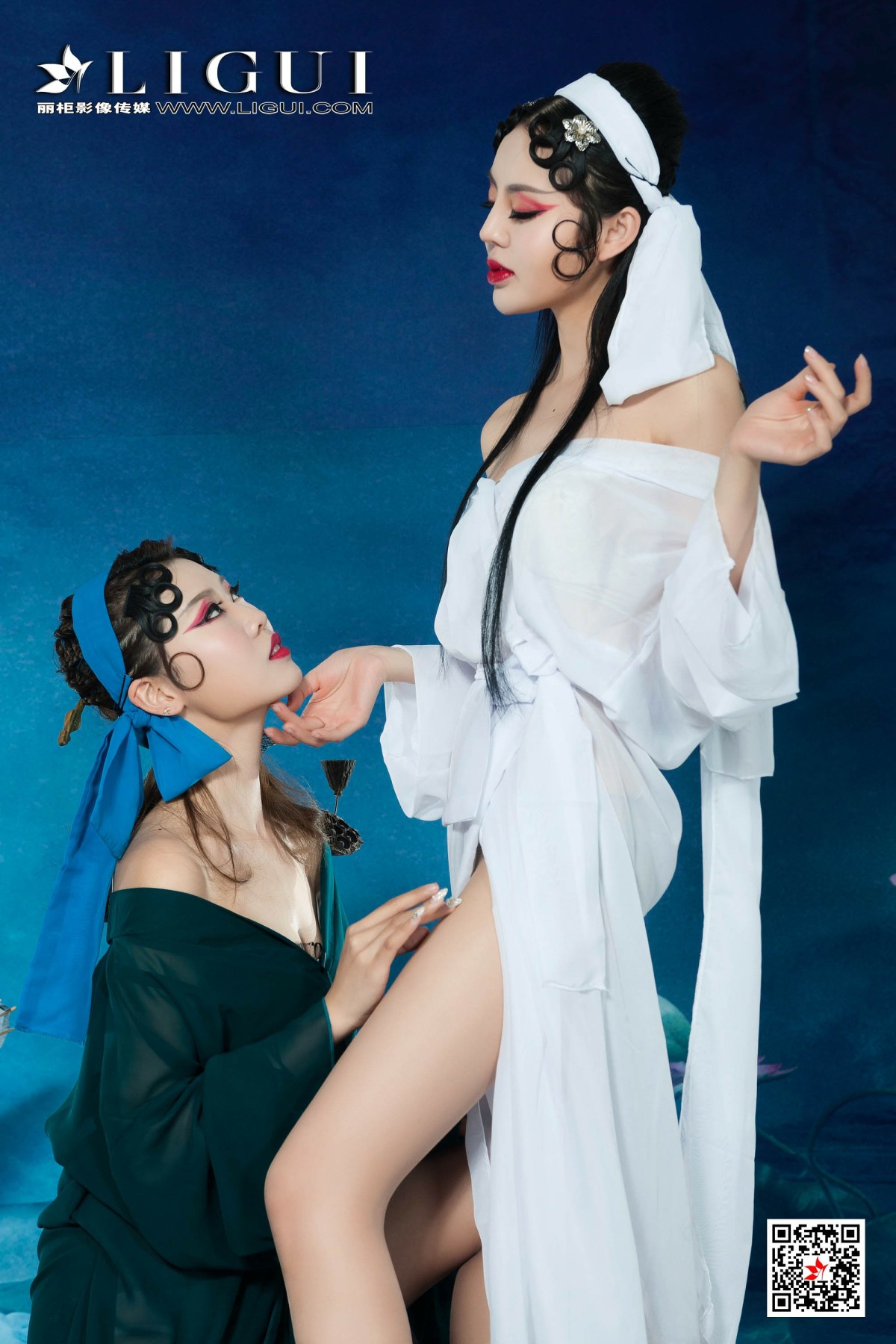 [Ligui丽柜]2019.04.26 网络丽人 Model 钟情&凉儿